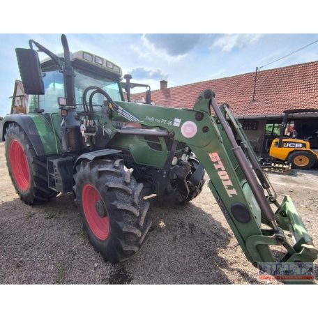 Fendt 312 Vario SCR TMS használt traktor Stoll homlokrakodóval