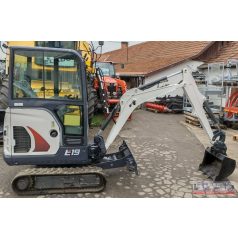 Bobcat E19 használt gumihevederes minikotró gép