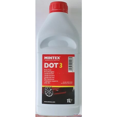 Fékfolyadék DOT-3, 1liter