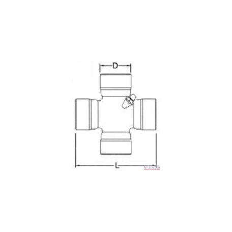 Kardánkereszt 32x106,3