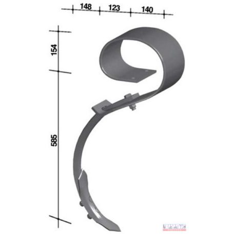 Kombinátor Grubber rugólap 150x10 Bianchi