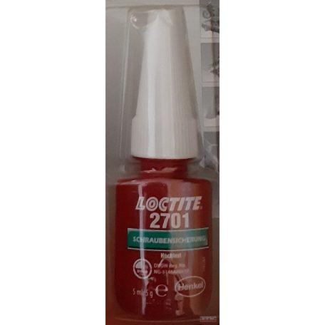 Loctite 2701 nagy szilárdságú menetrögzítő 5ml