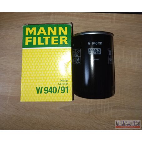 Olajszűrő W940/91 Mann-Filter