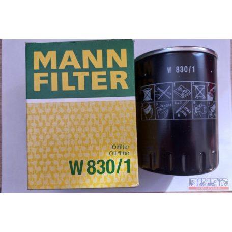 Olajszűrő W830/1 Mann-Filter