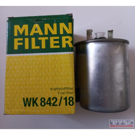 Üzemanyagszűrő WK842/18 Mann-Filter