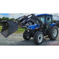 New Holland TD 5010 használt traktor homlokrakodóval